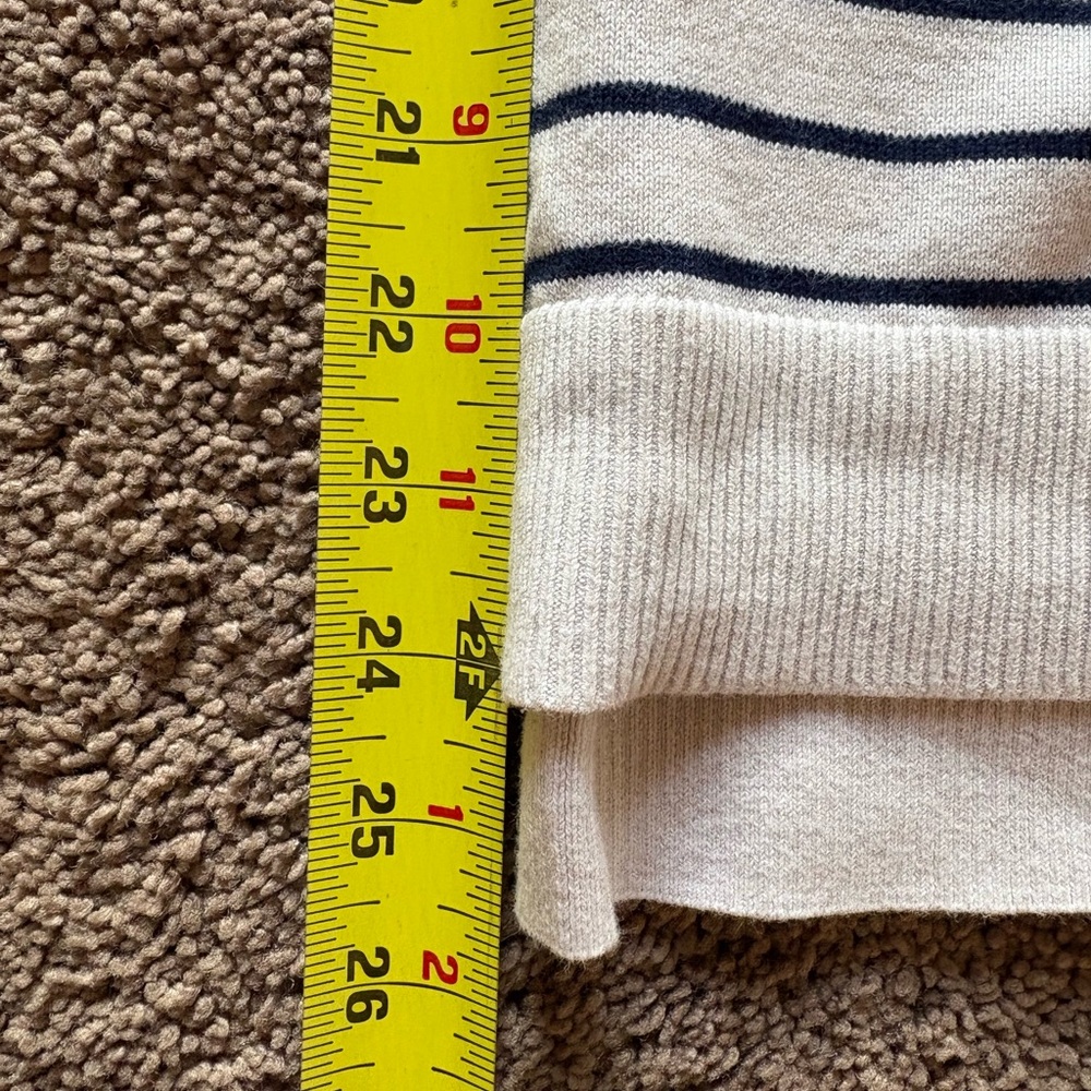 Striped Sweatshirt Lands End - Picture 6 of 8